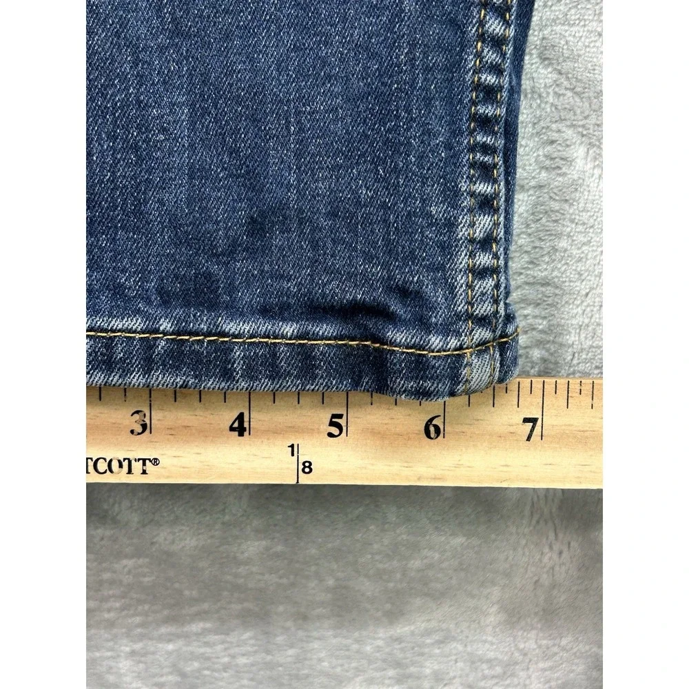Levis 511 Slim Fit Jeans Mens Sz 30x30 Blue Distressed Denim Guys Work Pants